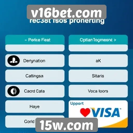 Métodos de pagamento aceitos no v16bet.com